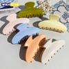 Solide Haarklammer UV-bedruckt Glänzend Halbrund Haarklammern für Damen PC-Material Haaraccessoires Pinzas Para El Cabello
