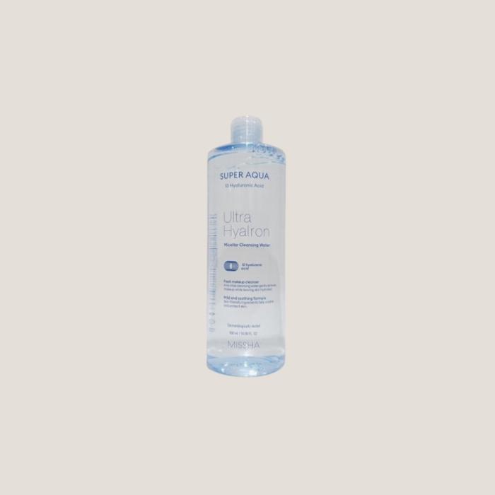 

Super Aqua Ultra Hyaluronic Micellar Cleansing Water 500ml x 3 (43476839)