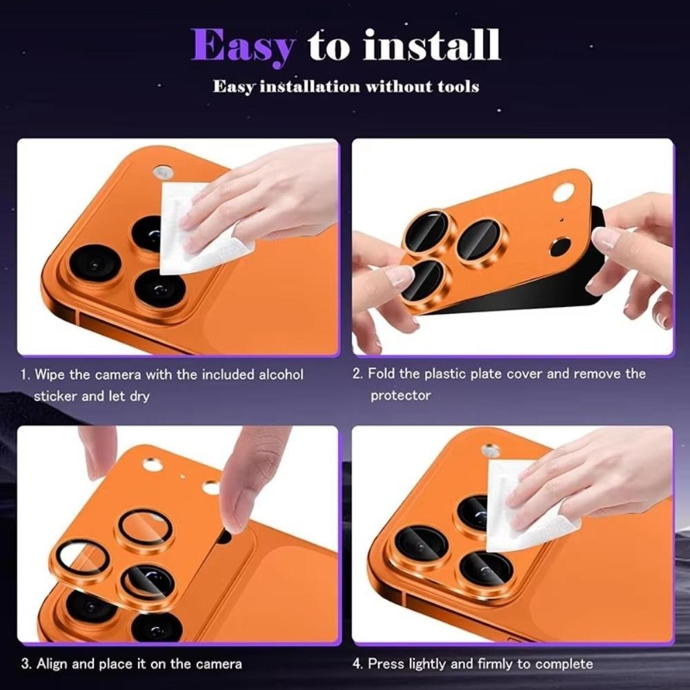 Full Cover Camera Lens Cover Camera Protector for iPhone 17Pro/17 Pro Max Phone Accessories