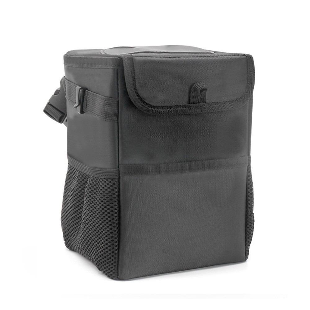 Auto Organizer Hanging Automotive Garbage Bin Storage Pockets Car Trash Bag Car Interior Supplies