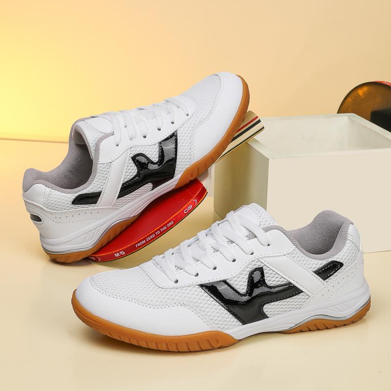 Professional Men Badminton Shoes Table Tennis Sports Volleyball Shoes Ping Pong Breathable Trainers Sneakers Athletic Shoes