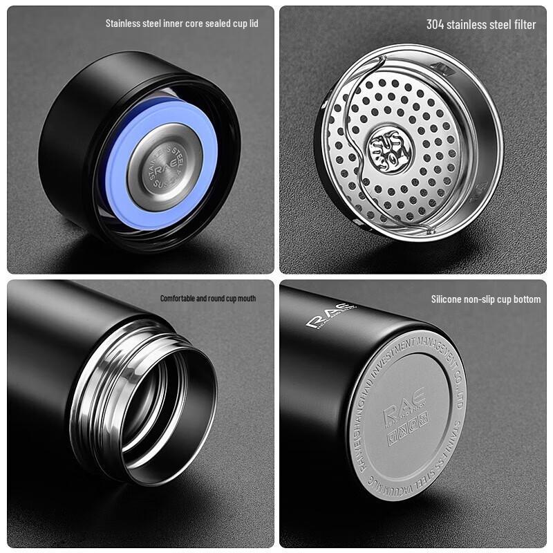 Fuguang Large Capacity 304 Stainless Steel Water Bottle with Tea Infuser