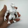 Animal Cute Muscle Duck Statue 3D Printed Duck Sculpture Novelty Desktop Ornament Multi-Functional Indoor And Outdoor Decoration