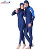 Divesail Unisex Long Sleeve Hooded Snorkeling Suit - Sun Protection, Waterproof, Jellyfish-Resistant Surfing Swimsuit