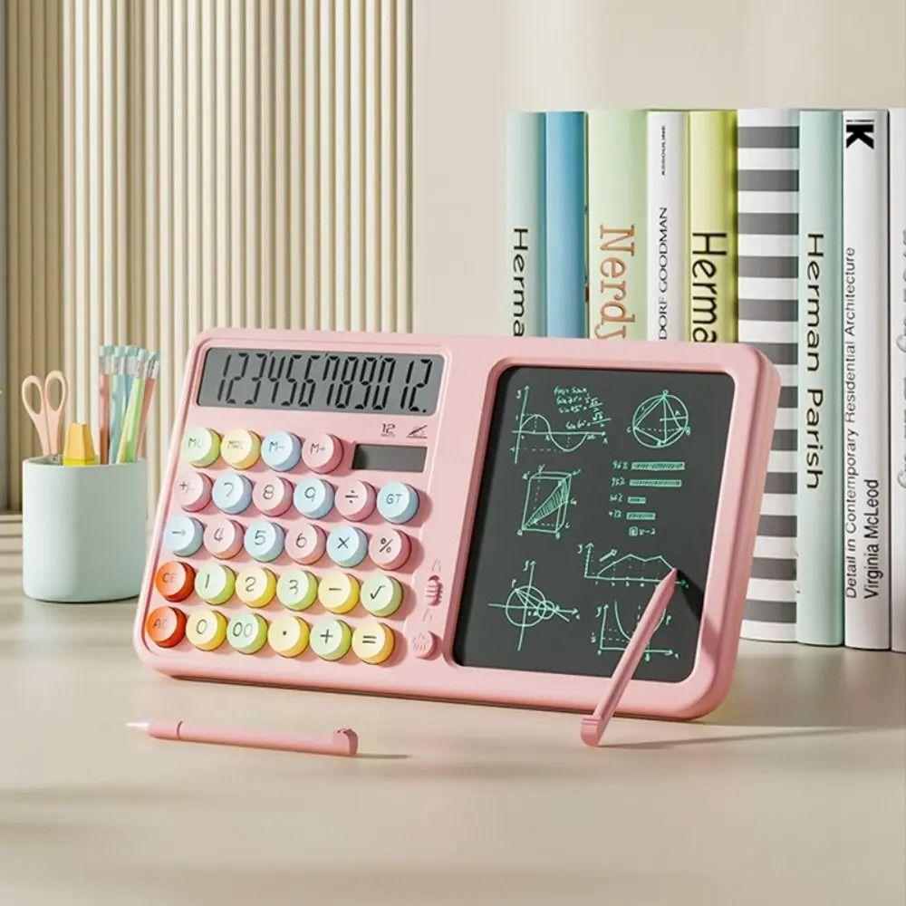 Eye Protection Screen Calculator with Notepad Digital Writing Tablet Calculator  Writing Pad