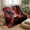 AC Milan Theme blanket Soft Flannel Blanket Plush Throw Blanket Cozy Sofa Bed Blanket for Home Decor
