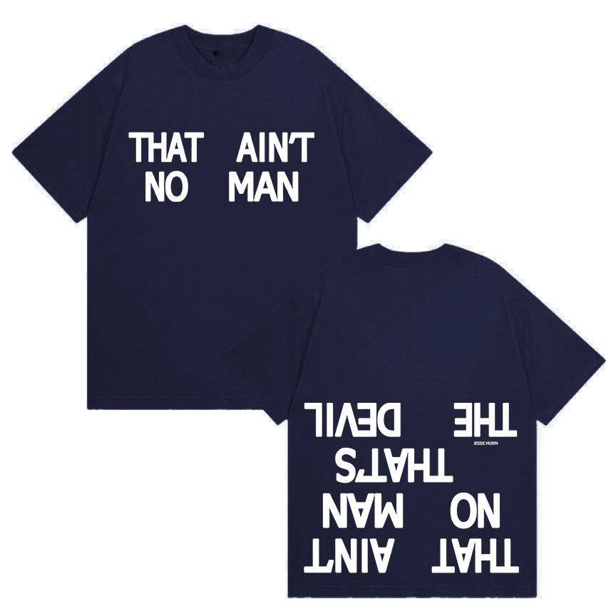 Jessie Murph That Ain't No Man Album Letter Print T Shirts Men Women Casual Fashion Cozy Cotton Short Sleeve T-shirt Summer Tops