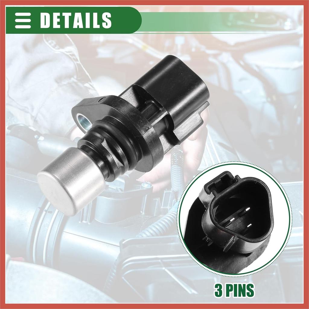 ACROPIX Engine Left Camshaft Position Sensor, Cam Position Sensor, for Lexus ES300 Base Sedan 4-Door 3.0L 2002-2003, ABS, NO.9091905054/4227203,