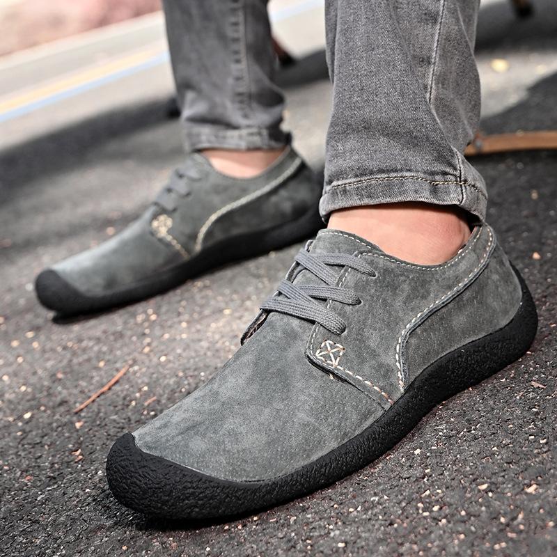 20252025 new men's sports and leisure outdoor shoes non-slip and wear-resistant hiking shoes large size hiking shoes