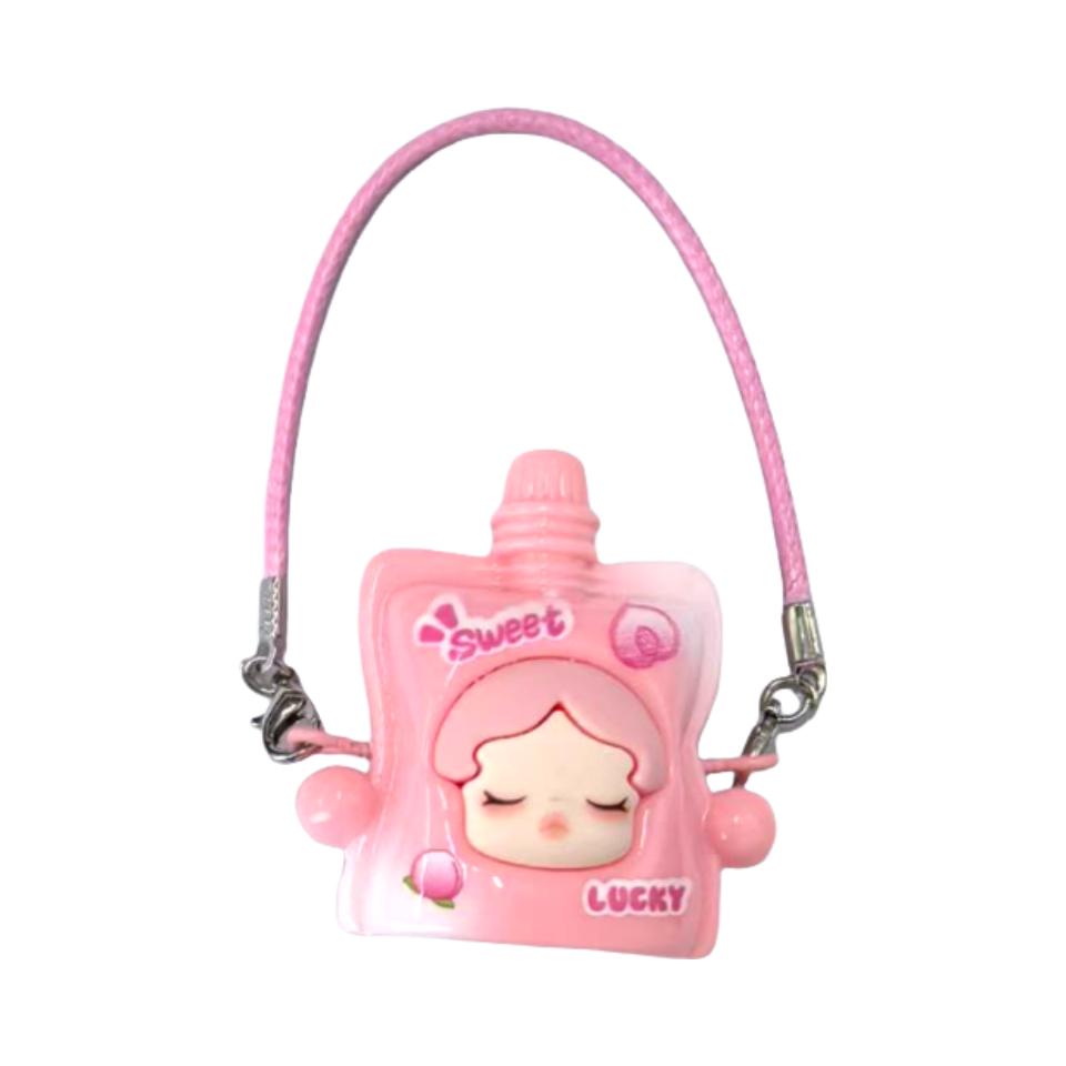 

DIY Accessories for Labubu V1 V2 V3 Kettle Bag Model Water Bottle Shoulder Bag Set Plush Doll Decoration Birthday Gift