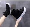 Women's Breathable Slimming Knit High-Top Sock Shoes - Spring/Summer 2025 Casual Sports Slip-On