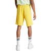 Adidas Originals Adicolor Series Elastic Waist Striped Logo Print Casual Shorts Men Shorts Yellow IS0616