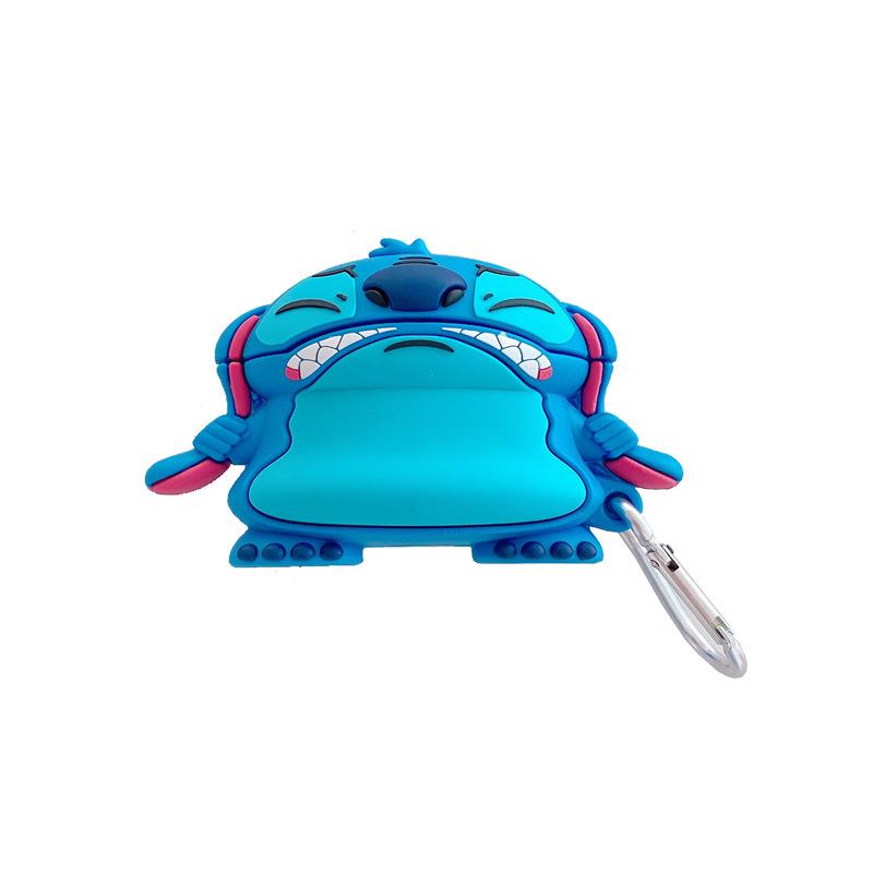Cute Stitch for AirPods Pro Protective Case Cartoon 1/1 Generation Apple Bluetooth Headset Soft Case for Men and Women