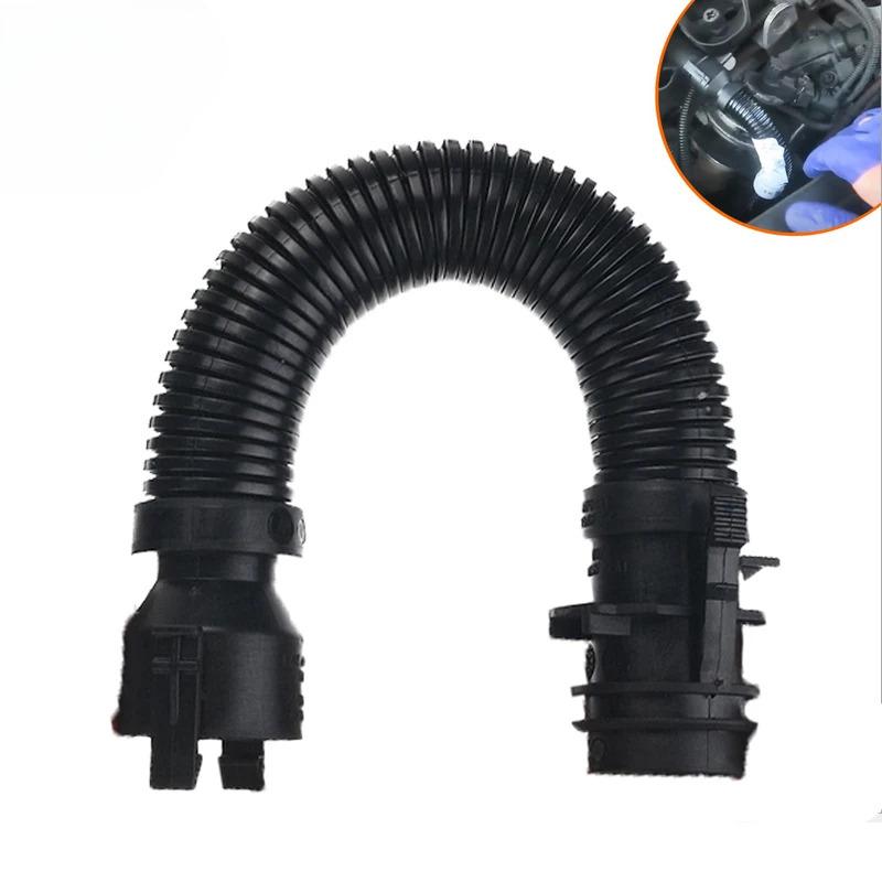 Air Intake Breather Pipe Hose 13717803842 Replacement for BMW N47 N57 E90 F10 X3 X5 Car Rocker Cam Cover Vent Tube