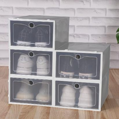 Shoe boxes, cabinet, shelf, strong, modular, for wardrobe, hallway, 33x23x14