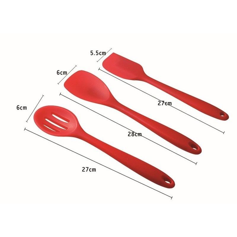 10-piece Color Boxed Silicone Kitchenware  Non-stick Cookware Set Kitchen Tools Baking Utensils Cooking Tools Set