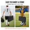 Soccer Rebounder Board, 40"X16" Portable Soccer Wall with 2 Angles Rebound, Foldable HDPE Kickback Rebound Board, Soccer Training Equipment for Kids