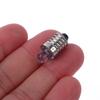 2 bombillas LED E10 para linterna, CC de 3 V y 6 V, para instrumentos, indicador de repuesto, para bicicleta, color blanco cálido