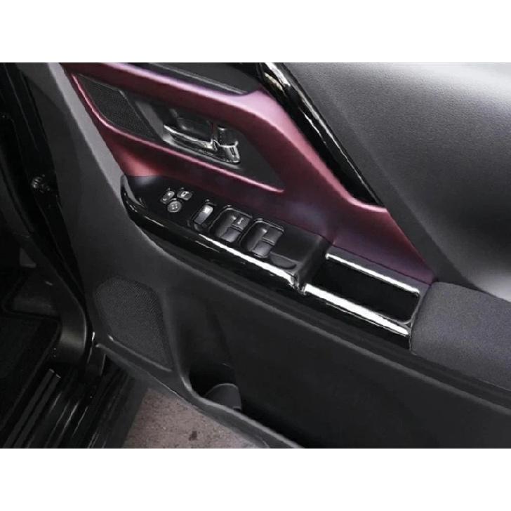 For Suzuki Spacia  MK54S MK94S 2024 2025 ABS Front Door Window Armrest Cover Switch Panel Trim Molding Garnish