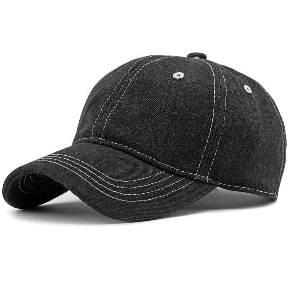 HT4755 Baseball Cap Spring Summer Autumn Caps for Men Women Solid Plain Denim Baseball Hat Male Female Adjustable Snapback Caps
