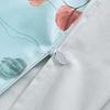 Luolai 100% Cotton 4-Piece Duvet Cover & Sheet Set