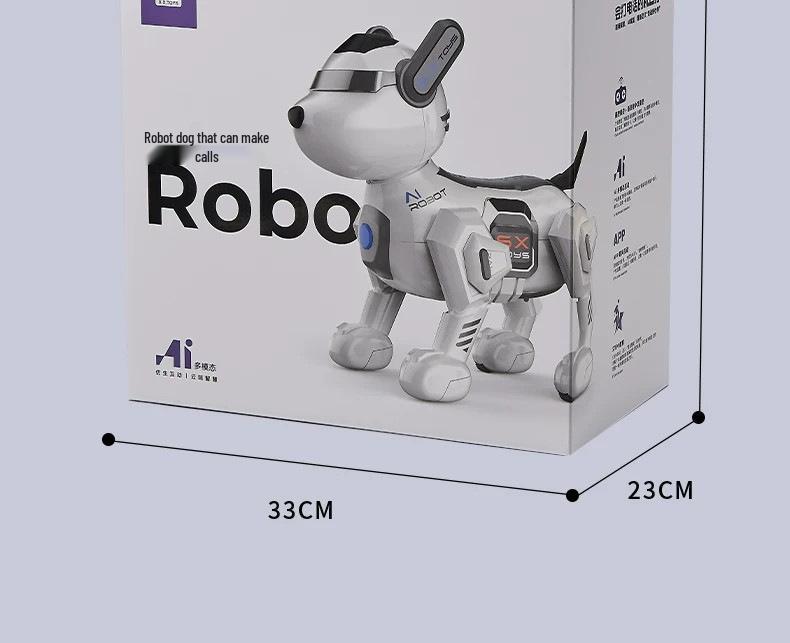 Bionic AI Robot Dog: DeepSeekAI Interactive Dialogue Toy