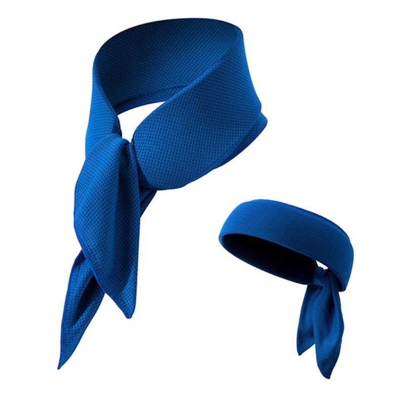 Stylish Cooling Hairband For Sports Yoga Gym Workouts Sweat Absorbent NonSlip Hairband