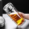 Shangqi Double-Wall High Borosilicate Glass Water Bottle