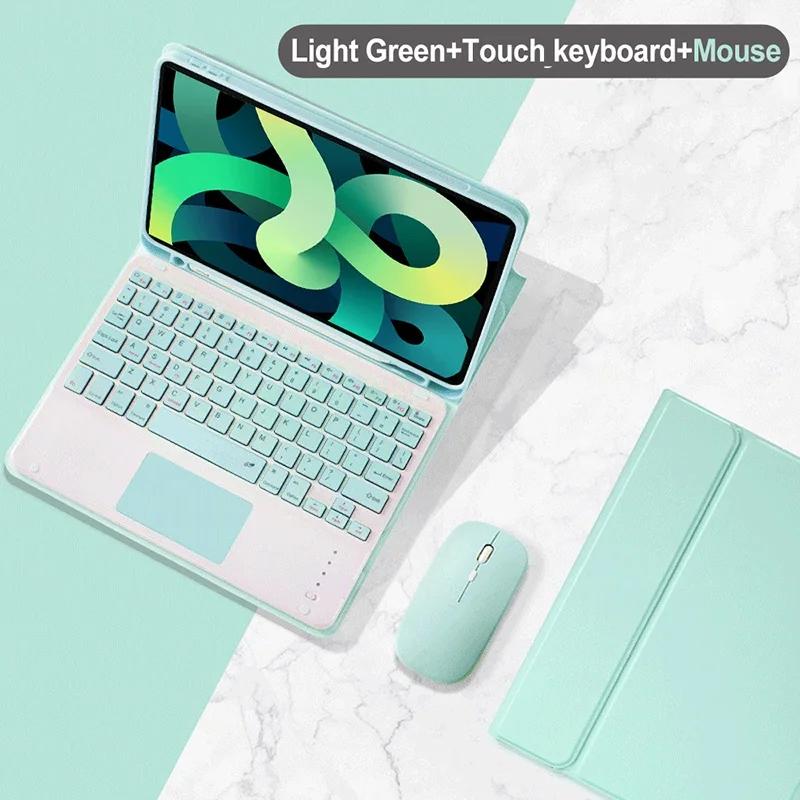 Für iPad 10. Generation 10,9 Zoll Tastaturhülle für iPad Pro Air 4 5 iPad Air 2 5 6. Air 3 Pro iPad 9/8/7. Hüllen Funda