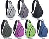 SCIONE Large Capacity Backpack Chest Pack Nylon Zipper Messenger Bags School Modern Shoulder Bag