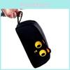 Korean Style Black Cat Capybara Plush Storage Bag For Stationery Kids Gift