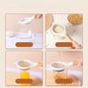 Stainless Steel Flour Sieve Sugar Powder Juice Soybean Milk Foam Filter Fine Screen Wooden Handle Household Kitchen Baking Tools