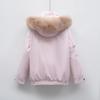 Fleece Fuchshaar Werkzeugparka Jacke Daunenjacke Damenbekleidung Winter Dicke Warme Jacke
