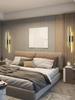 Zimmer Wandleuchte Hauptschlafzimmer Nachttischlampe Minimalistische Wandleuchte Acryl Lange Streifenlampe