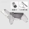 Full Coverage 4-Leg Dog Raincoat Waterproof Pet Rainwear Small Breeds Bichon Poodle With Detachable Booties Leash