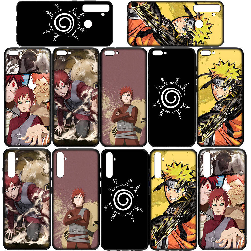 for Samsung Galaxy S25 S24 S23 S22 Ultra FE Plus A17 A37 A57 A56 A55 A06 A16 A15 A36 A26 A35 A05 A25 A54 A34 S9 Phone Case Naruto Gaara Cover