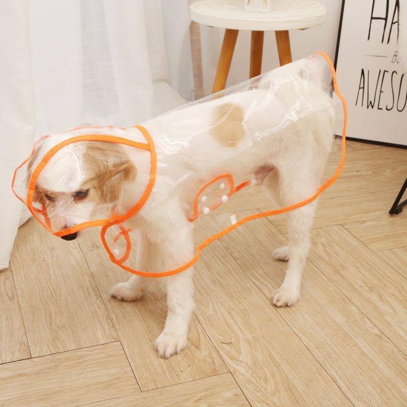 Solide Haustier-Regenmantel für kleine und mittelgroße Hunde, undurchlässig, für Welpen, Hunde, Poncho, Regenmantel, Pudel, Maskottchen, Kleidung, Chubasquero Perro