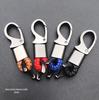 Elegante Chaveiro de Corda Trançada com Design Inovador de Ferragens Metálicas