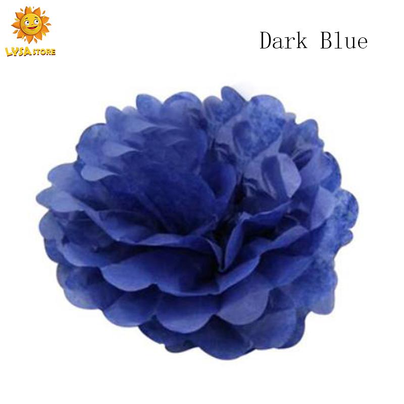 10inch 25cm European And American Party  Decorative Paper Flower Ball Handmade Garland For Wedding Dress Up Birthday Gathering