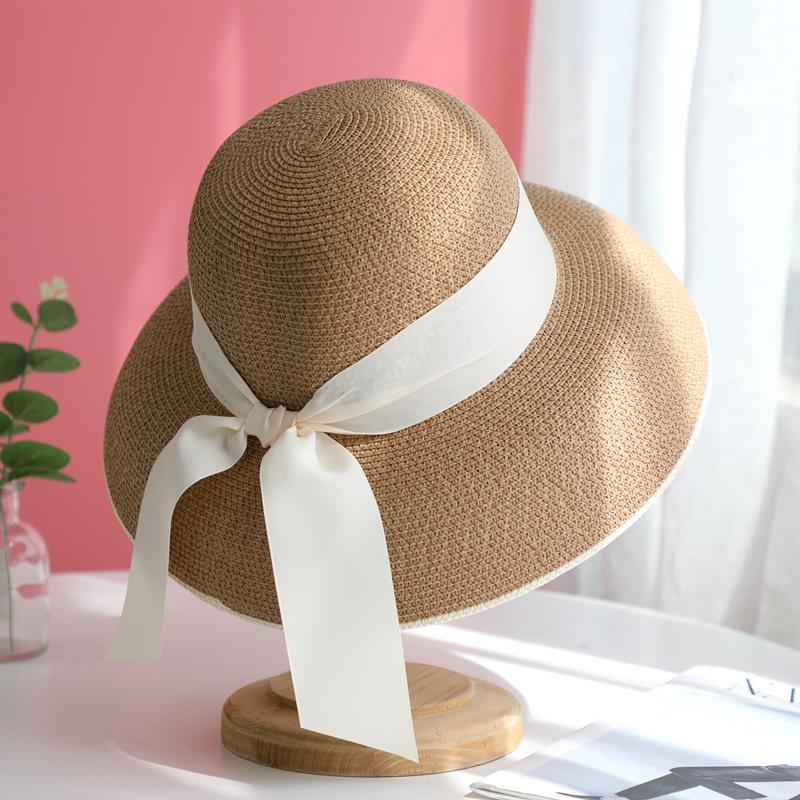 Fisherman Straw Hat Women Summer Sun Protection Sun Hat Beach Sun Hat Seaside Outing