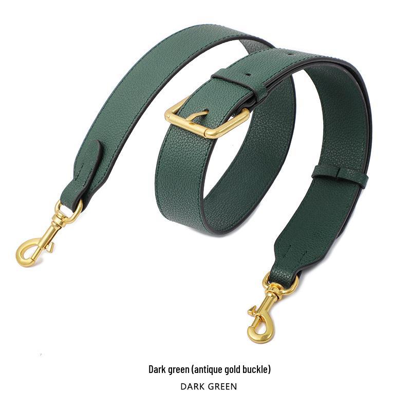 Lychee Grain Cowhide Bag Replacement Strap - Dionysus Versatile Wide Shoulder Strap MHS-A-9