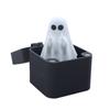 Halloween Middle Finger Cute Ghost Statue Creative Prank Parody Stress Relieving Puzzle Office Desk Decoration Halloween Gift