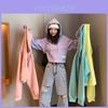 Womens Oversized Hoodie With Polyester Fabric For Casual And Streetwear Style