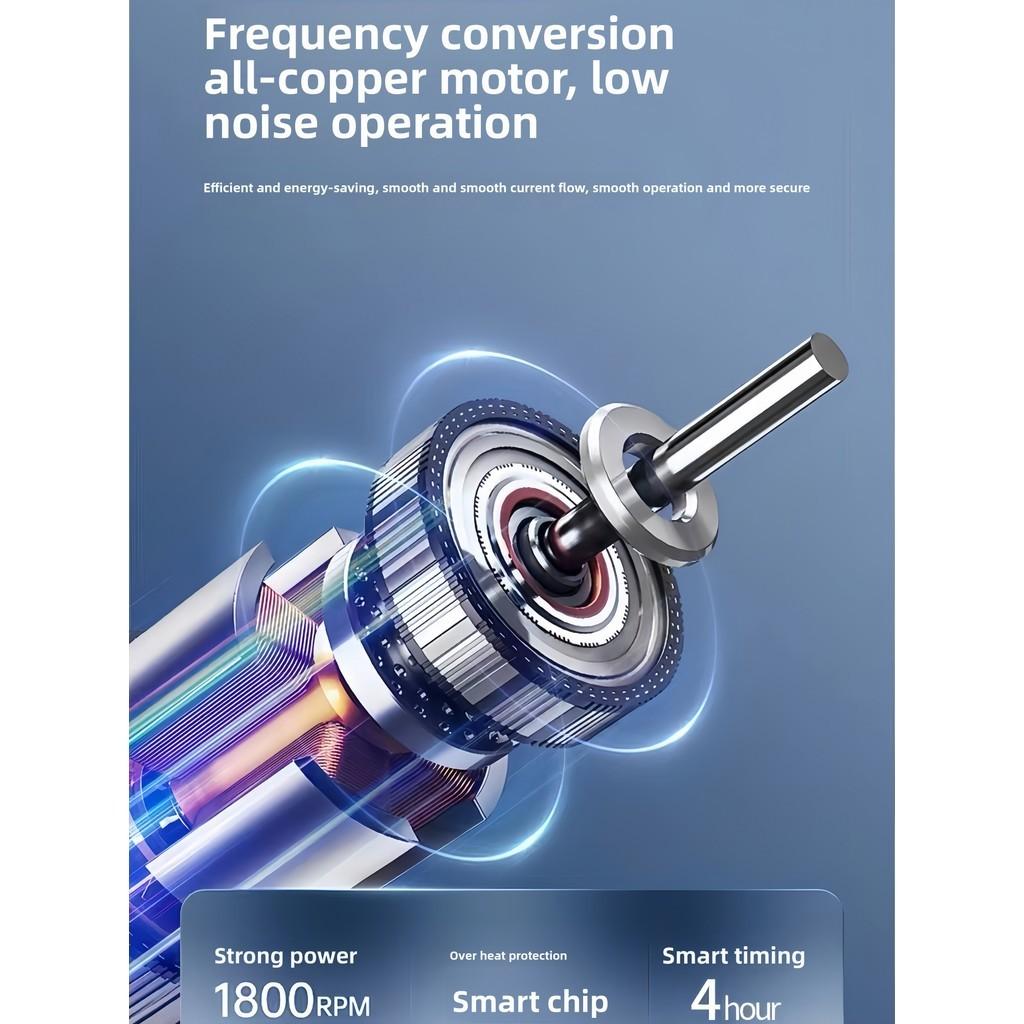 3 Color 25/36/42inch Temperatures Electric Ceiling Fan Light  Energy-Saving Home Lighting Fan Silent Inverter Ceiling Fan Lamp