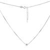 Silver Necklace with Cubic Zirkonia (2109761)