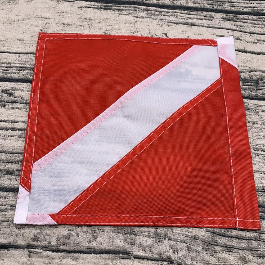 Boat Diver Down Dive Flag Red White Stitching Flag