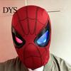 Cosplay Masks for Adults Spider LED Light-Up Mask with Moving Eyes, Remote Control Blinking Eye Halloween Costume Accessories Cosplay, Rechargeable