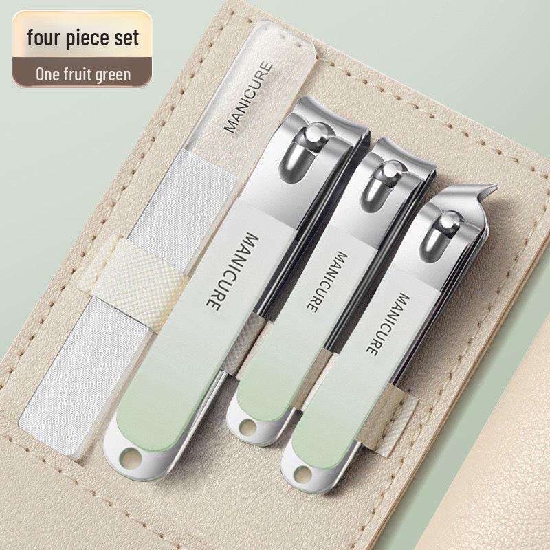 Nagelknipser-Set: Komplettes Maniküre- & Pediküre-Werkzeugset mit schräger Zange