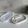 Silicone Craft Molds Silicone Candle Bracket Molds Home Decors Crafting Molds Oval Candle Holder Molds Resin Epoxy Molds