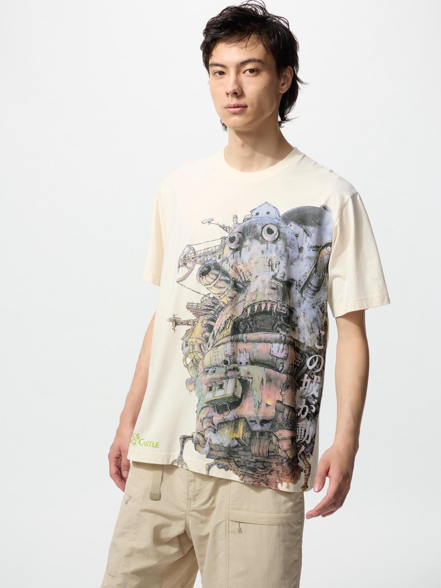 

Футболка Uniqlo Studio Ghibli UT GraphiC с коротким рукавом C 01 OFF WHITE/UNISEX S